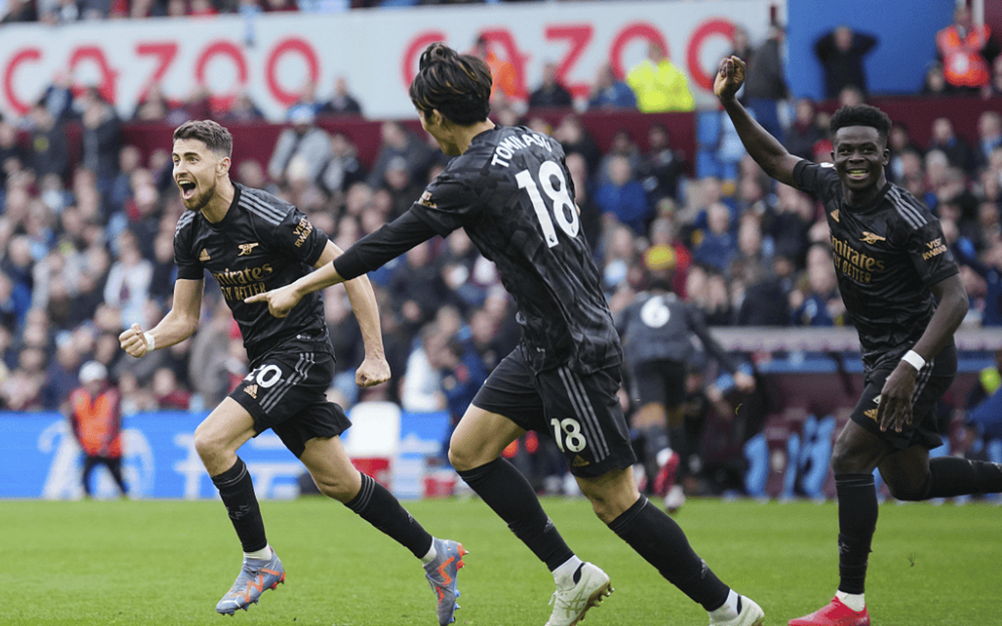 关于阿森纳英超战胜布莱顿萨卡内切破门的信息